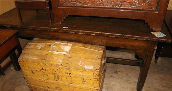 19th century oak and fruitwood? farmhouse table